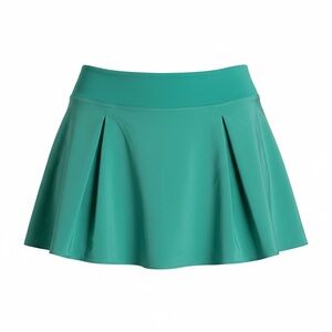 Love Tree Vibrant Green Skater Skirt
